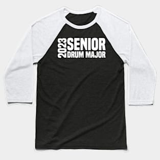 Class of 2023 Senior Drum Major Matching Retro Baseball T-Shirt